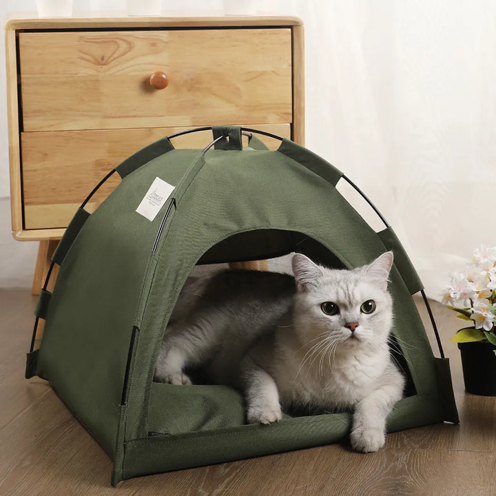 Pet Tent Bed With Cushions