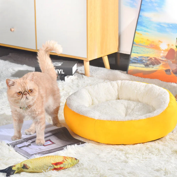 Comfortable Plush Nest Bed for Small Pets