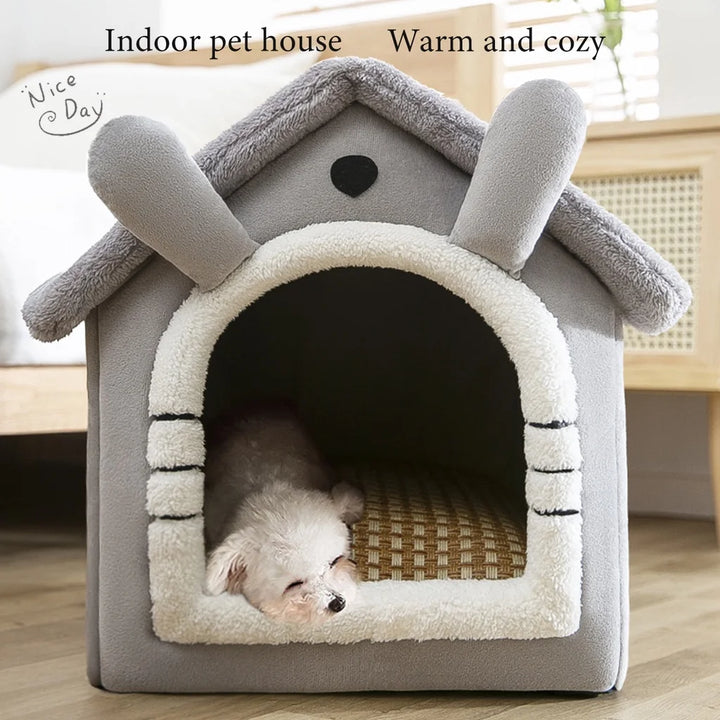 Foldable Pet Sleepping Bed removable and washable