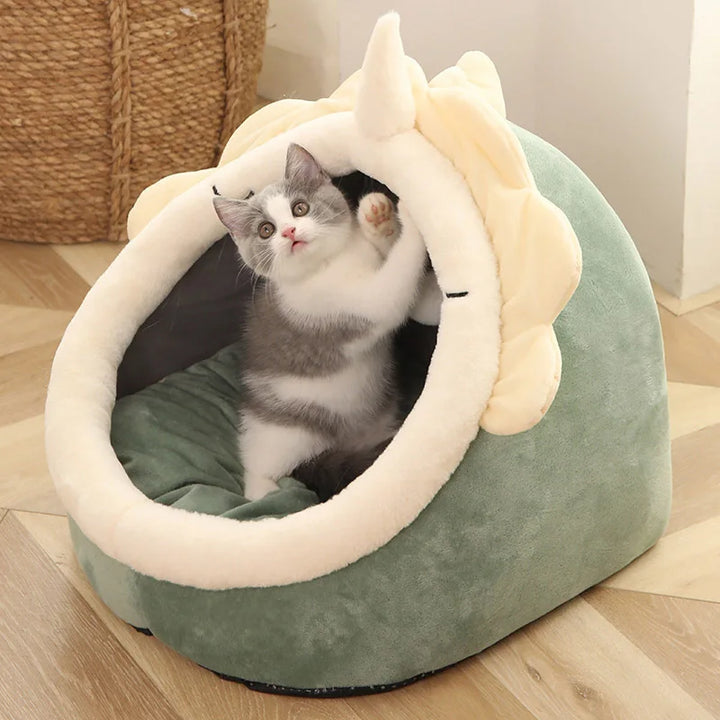 Pet Hut Cave Bed for Cats & Small Dogs