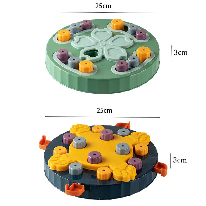 Bite Proof Interactive Pet Slow Feeder NonSlip Bowl