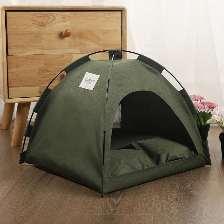 Pet Tent Bed With Cushions