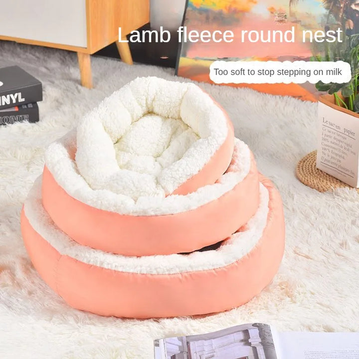 Comfortable Plush Nest Bed for Small Pets