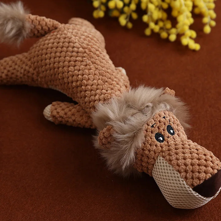 Animal Shaped Squeak Dog Toy