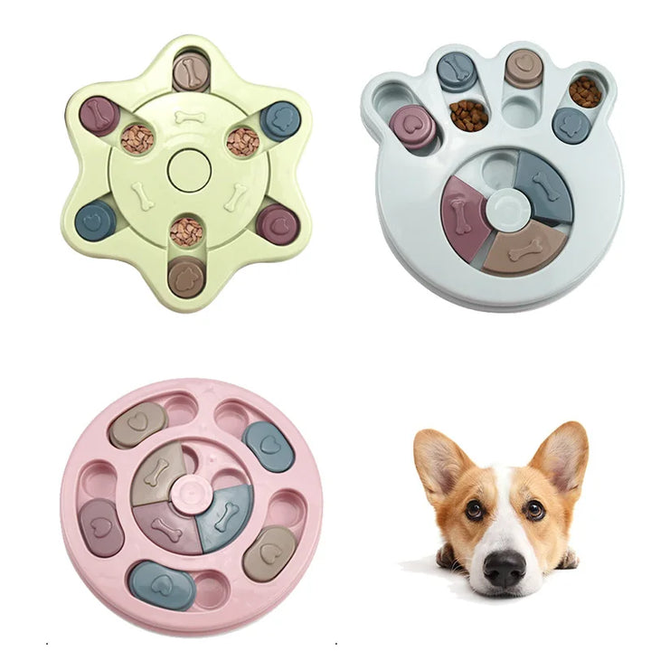 Dog Puzzle Slow Feeder Interactive Toy