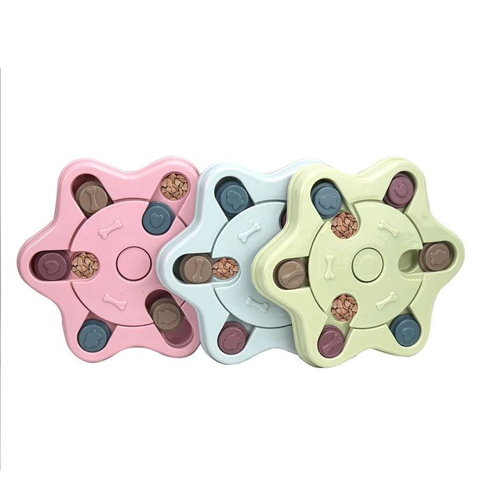 Dog Puzzle Slow Feeder Interactive Toy