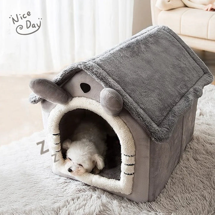 Foldable Pet Sleepping Bed removable and washable