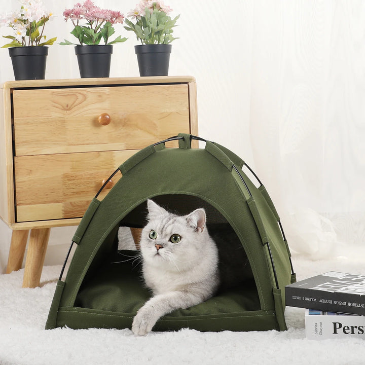 Pet Tent Bed With Cushions