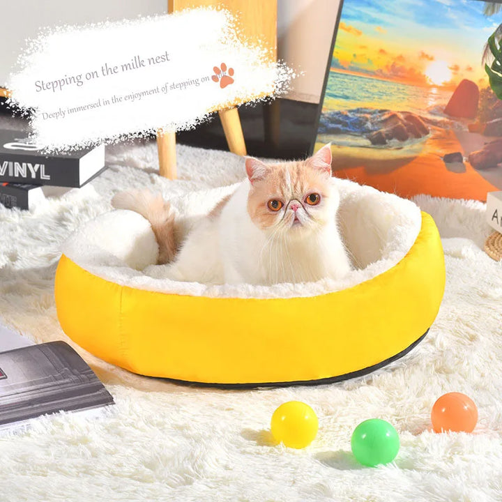 Comfortable Plush Nest Bed for Small Pets