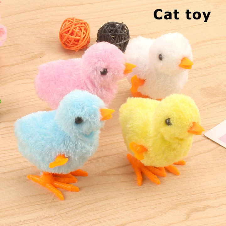 Jumping Chicken Interactive Cat Toy